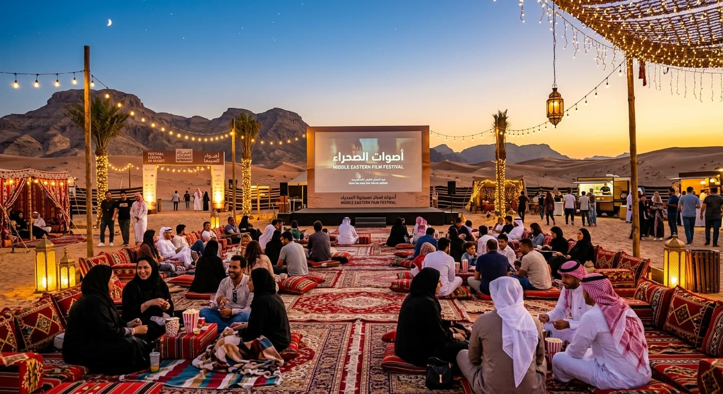 中東地域で開催されるユニークな世界の映画祭:文化と変革の最前線 | art369.jp